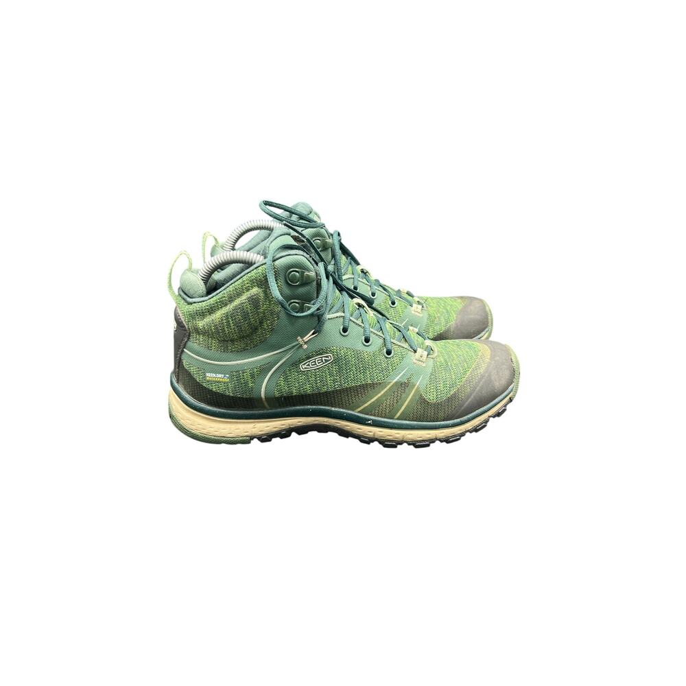 🥾KEEN Women 8.5 Green Trail Hiking Shoes Gorpcore Sportcore Outdoor Lace-Up - Picture 5 of 6